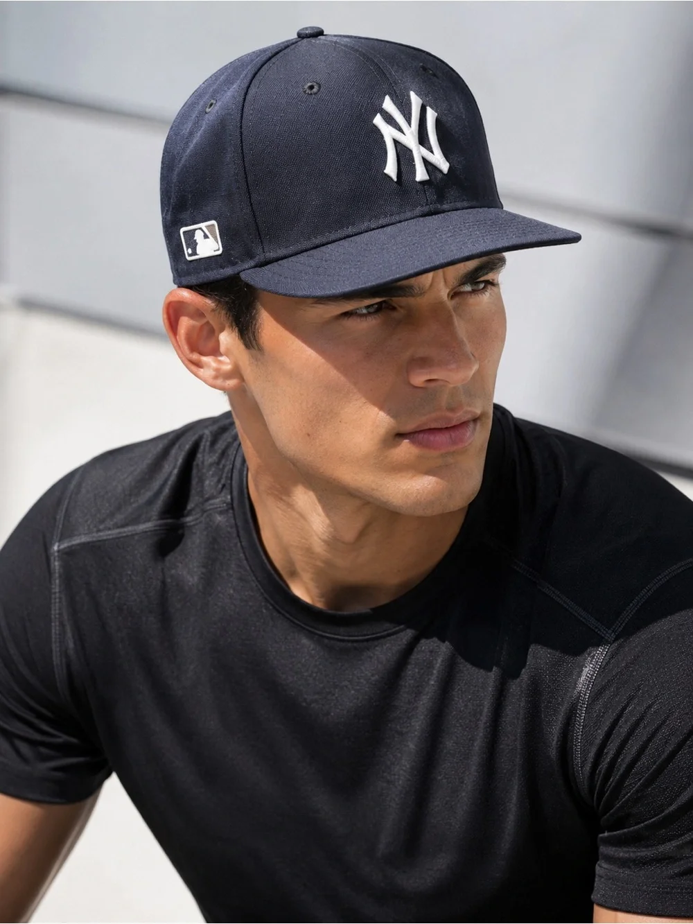New York Yankees MLB Authentic On-Field Navy Fitted Cap 7 3/8 NWOT